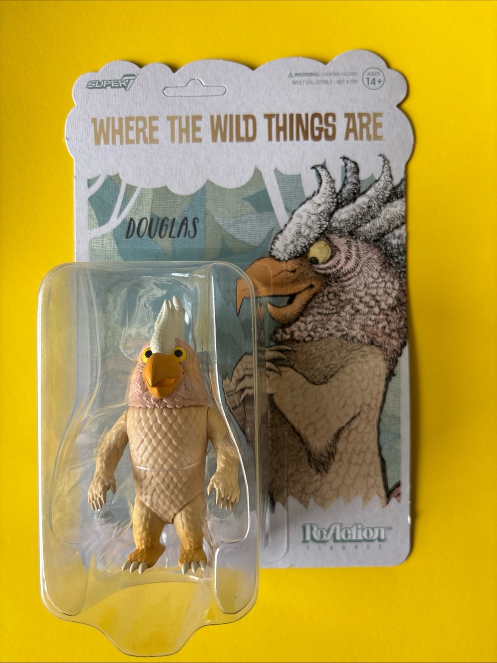 Where The Wild Things Are Douglas Monster Action Figure 3.75" Scale By ReAction